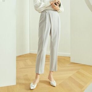 Light Grey Tapered Ankle Pants, Womens Size XS